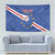 Custom Cape Verde Football Tapestry Go Blue Sharks