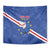 Custom Cape Verde Football Tapestry Go Blue Sharks