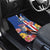 Personalised Cape Verde Car Mats Grey-Headed Kingfisher Mix Gerbera Daisy