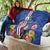 Personalised Cape Verde Quilt Grey-Headed Kingfisher Mix Gerbera Daisy