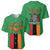 Personalised Zambia Baseball Jersey Flag Style Mix Kente Pattern