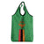 Personalised Zambia Grocery Bag Flag Style Mix Kente Pattern