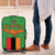 Personalised Zambia Luggage Cover Flag Style Mix Kente Pattern