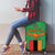 Personalised Zambia Luggage Cover Flag Style Mix Kente Pattern