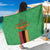 Personalised Zambia Sarong Flag Style Mix Kente Pattern