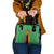 Personalised Zambia Shoulder Handbag Flag Style Mix Kente Pattern