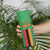 Personalised Zambia Skinny Tumbler Flag Style Mix Kente Pattern