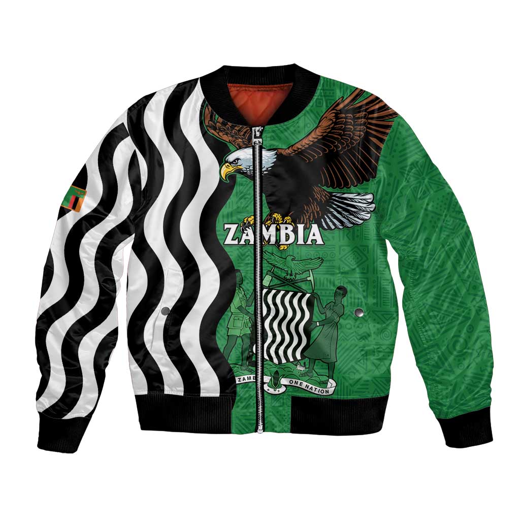 Zambia Bomber Jacket One Zambia One Nation