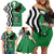 Zambia Family Matching Off Shoulder Short Dress and Hawaiian Shirt One Zambia One Nation