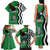 Zambia Family Matching Tank Maxi Dress and Hawaiian Shirt One Zambia One Nation