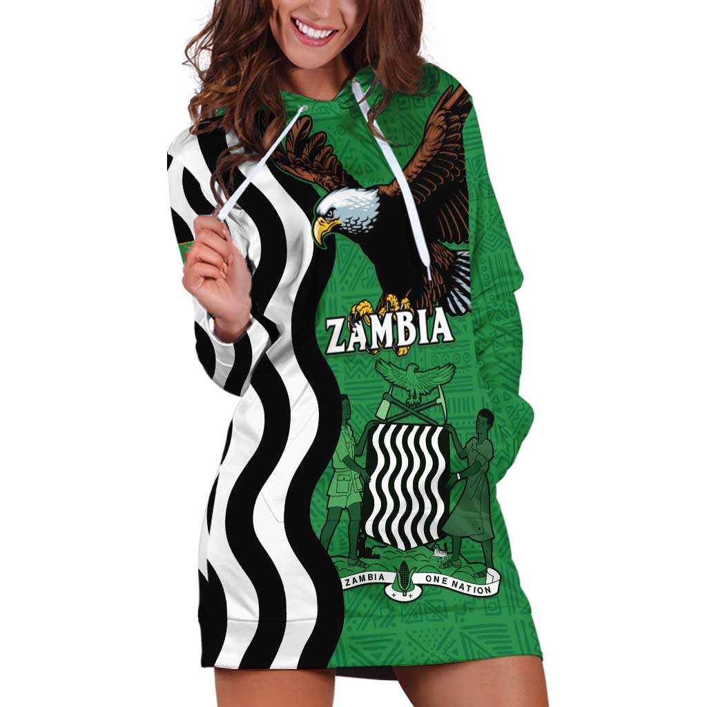 Zambia Hoodie Dress One Zambia One Nation