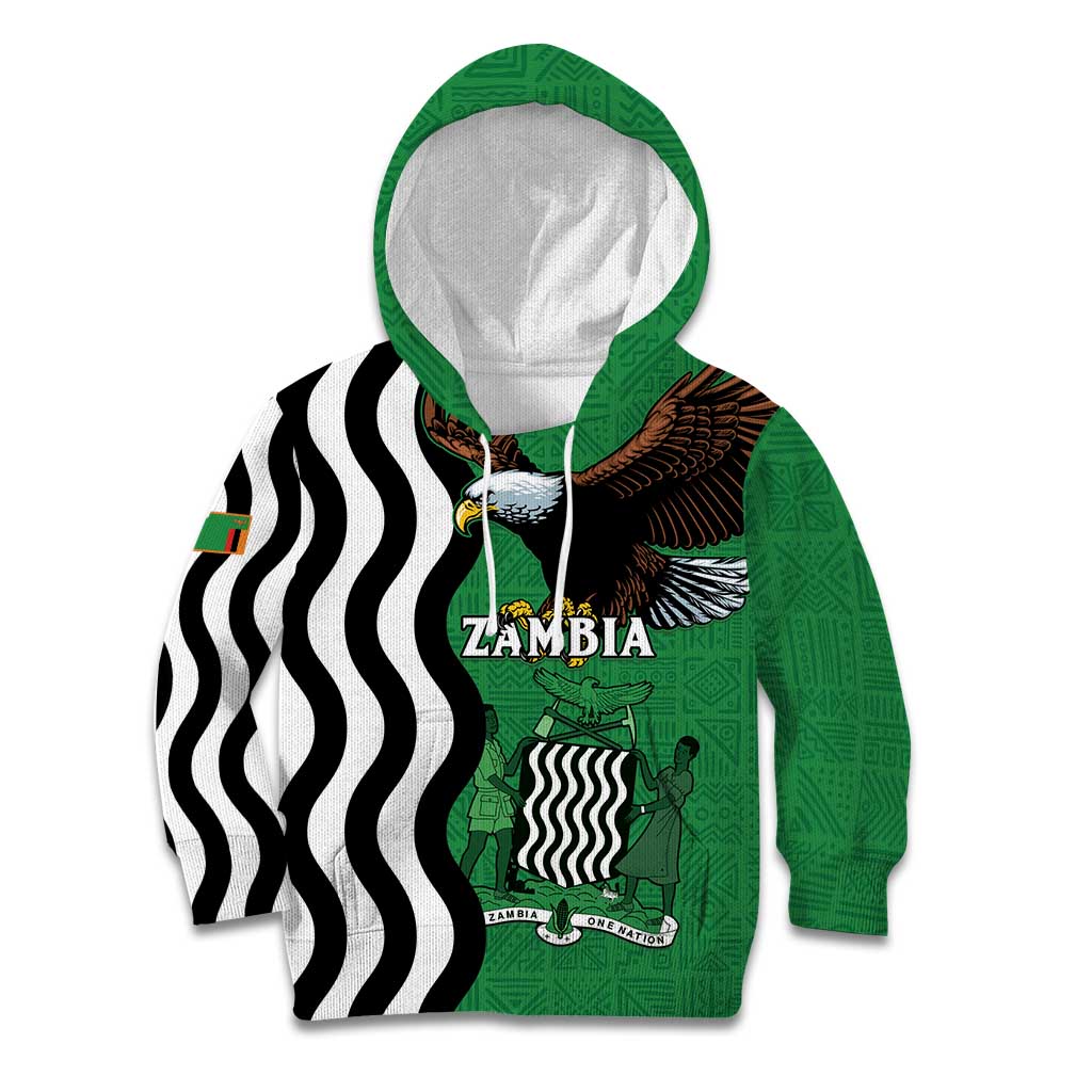 Zambia Kid Hoodie One Zambia One Nation