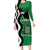 Zambia Long Sleeve Bodycon Dress One Zambia One Nation