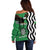 Zambia Off Shoulder Sweater One Zambia One Nation