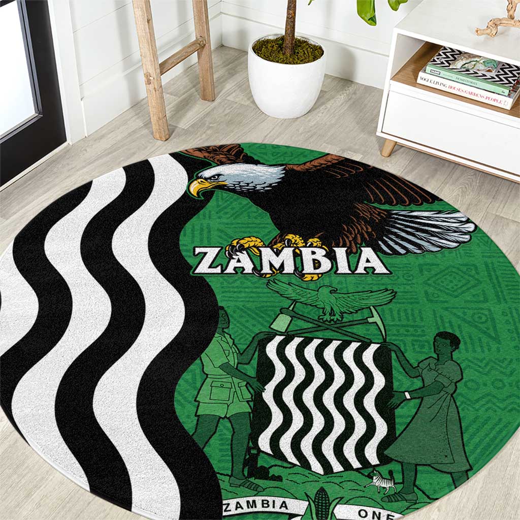 Zambia Round Carpet One Zambia One Nation