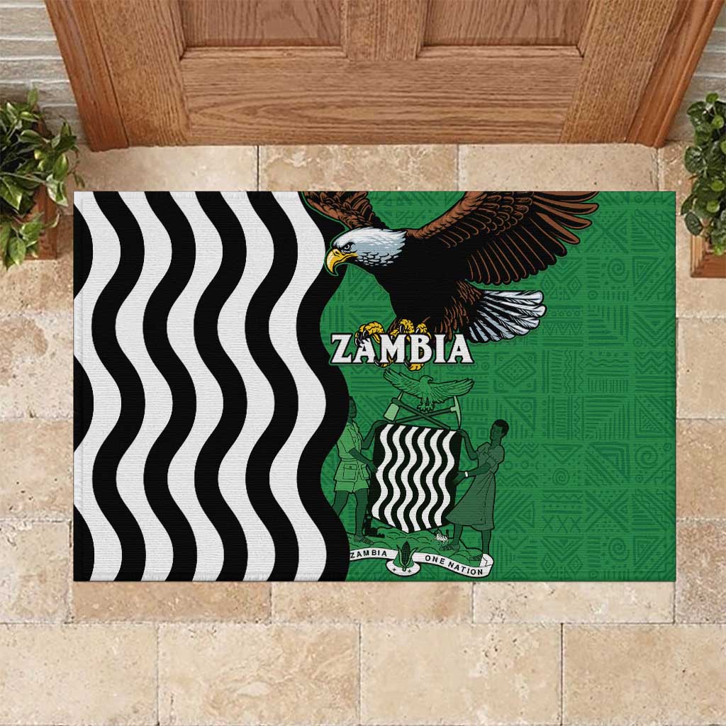 Zambia Rubber Doormat One Zambia One Nation