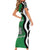 Zambia Short Sleeve Bodycon Dress One Zambia One Nation