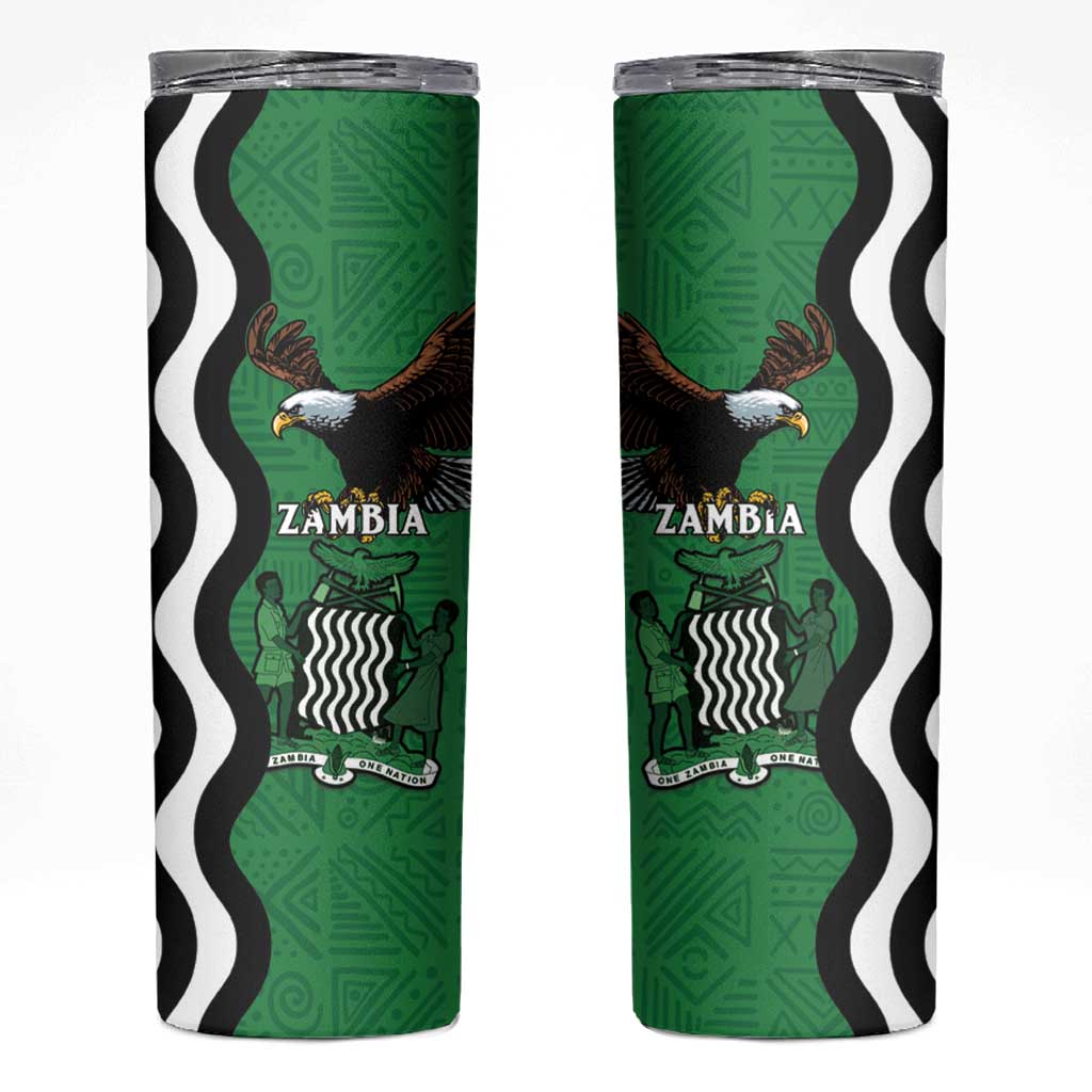 Zambia Skinny Tumbler One Zambia One Nation