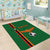 Custom Zambia Football Area Rug Go Copper Bullets