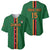 Custom Zambia Football Baseball Jersey Go Copper Bullets