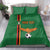 Custom Zambia Football Bedding Set Go Copper Bullets