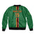 Custom Zambia Football Bomber Jacket Go Copper Bullets