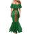 Custom Zambia Football Family Matching Mermaid Dress and Hawaiian Shirt Go Copper Bullets