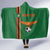 Custom Zambia Football Hooded Blanket Go Copper Bullets