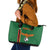 Custom Zambia Football Leather Tote Bag Go Copper Bullets