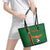 Custom Zambia Football Leather Tote Bag Go Copper Bullets