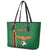 Custom Zambia Football Leather Tote Bag Go Copper Bullets