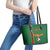 Custom Zambia Football Leather Tote Bag Go Copper Bullets