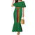 Custom Zambia Football Mermaid Dress Go Copper Bullets