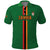 Custom Zambia Football Polo Shirt Go Copper Bullets