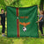 Custom Zambia Football Quilt Go Copper Bullets