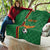 Custom Zambia Football Quilt Go Copper Bullets