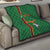 Custom Zambia Football Quilt Go Copper Bullets