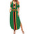 Custom Zambia Football Summer Maxi Dress Go Copper Bullets