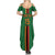 Custom Zambia Football Summer Maxi Dress Go Copper Bullets