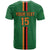 Custom Zambia Football T Shirt Go Copper Bullets