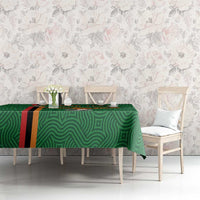 Custom Zambia Football Tablecloth Go Copper Bullets