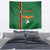 Custom Zambia Football Tapestry Go Copper Bullets