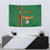 Custom Zambia Football Tapestry Go Copper Bullets