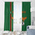 Custom Zambia Football Window Curtain Go Copper Bullets