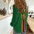 Custom Zambia Football Women Casual Shirt Go Copper Bullets