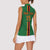 Custom Zambia Football Women Sleeveless Polo Shirt Go Copper Bullets