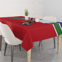 Custom Gambia Football Tablecloth Go Scorpions Go
