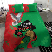 Traore Burkina Faso Bedding Set I Stand With Traore