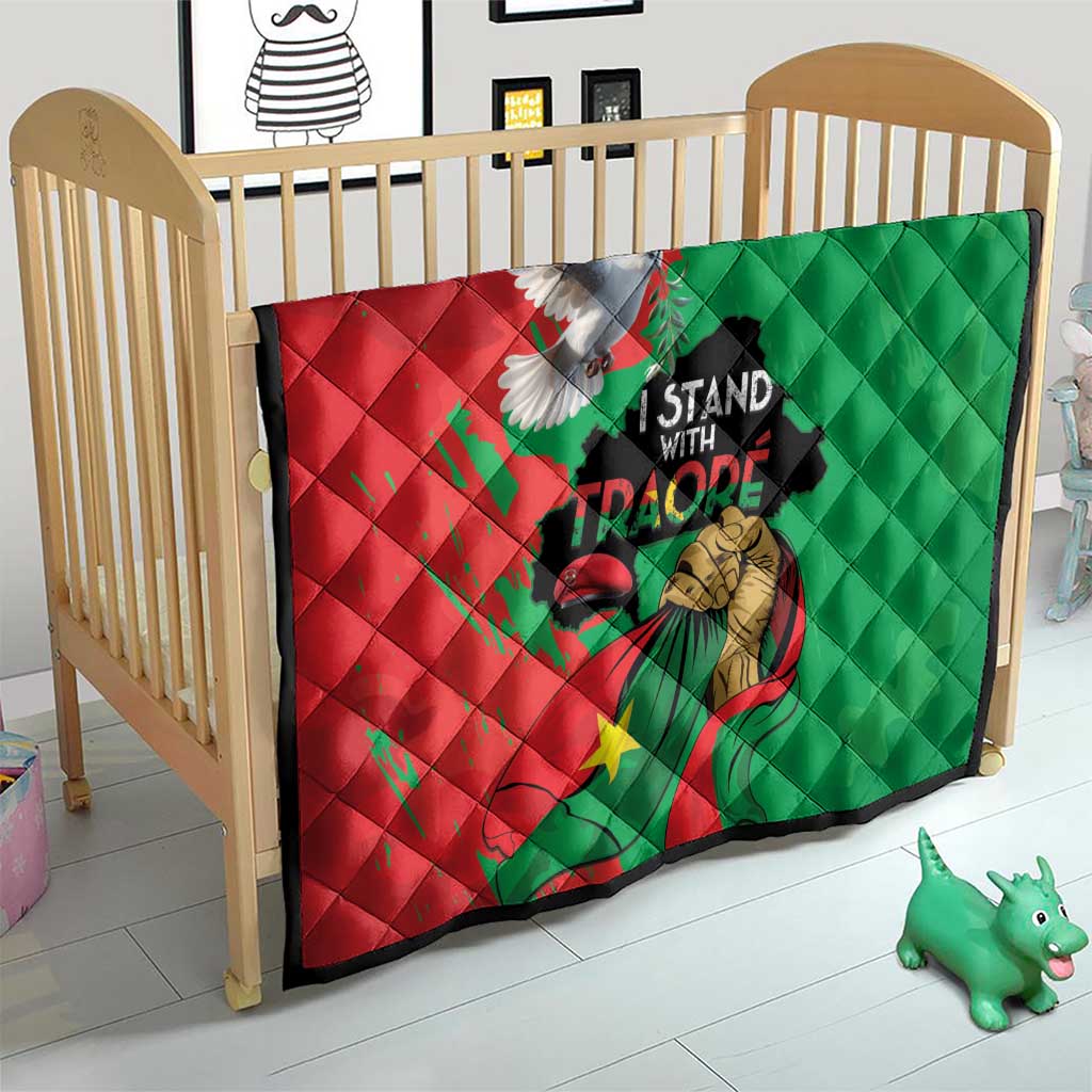 Traore Burkina Faso Quilt I Stand With Traore