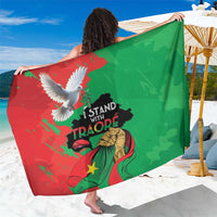 Traore Burkina Faso Sarong I Stand With Traore